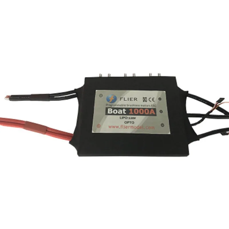 

FATJAY FLIER 120V 1000A ESC High-power Water Cooling Brushless Electronic Speed Controller for RC Boat Surfboard E-skateboard