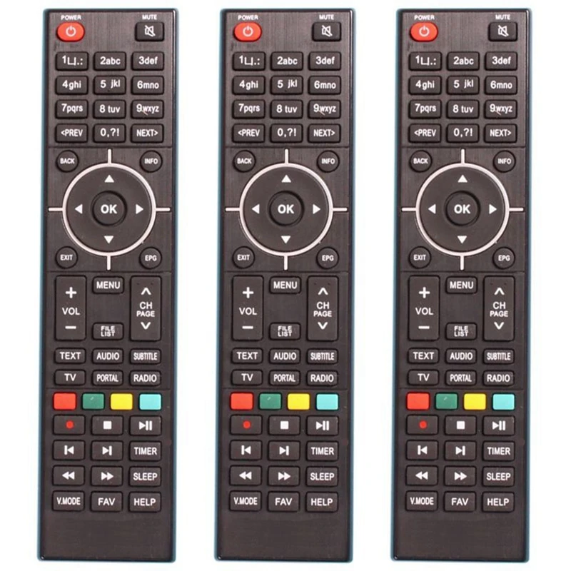 2025 New-3X Remote Control Of Zgemma Star HS /H2S /H2H /H5 /H5.2S Satellite Receiver Combo, Directly Use