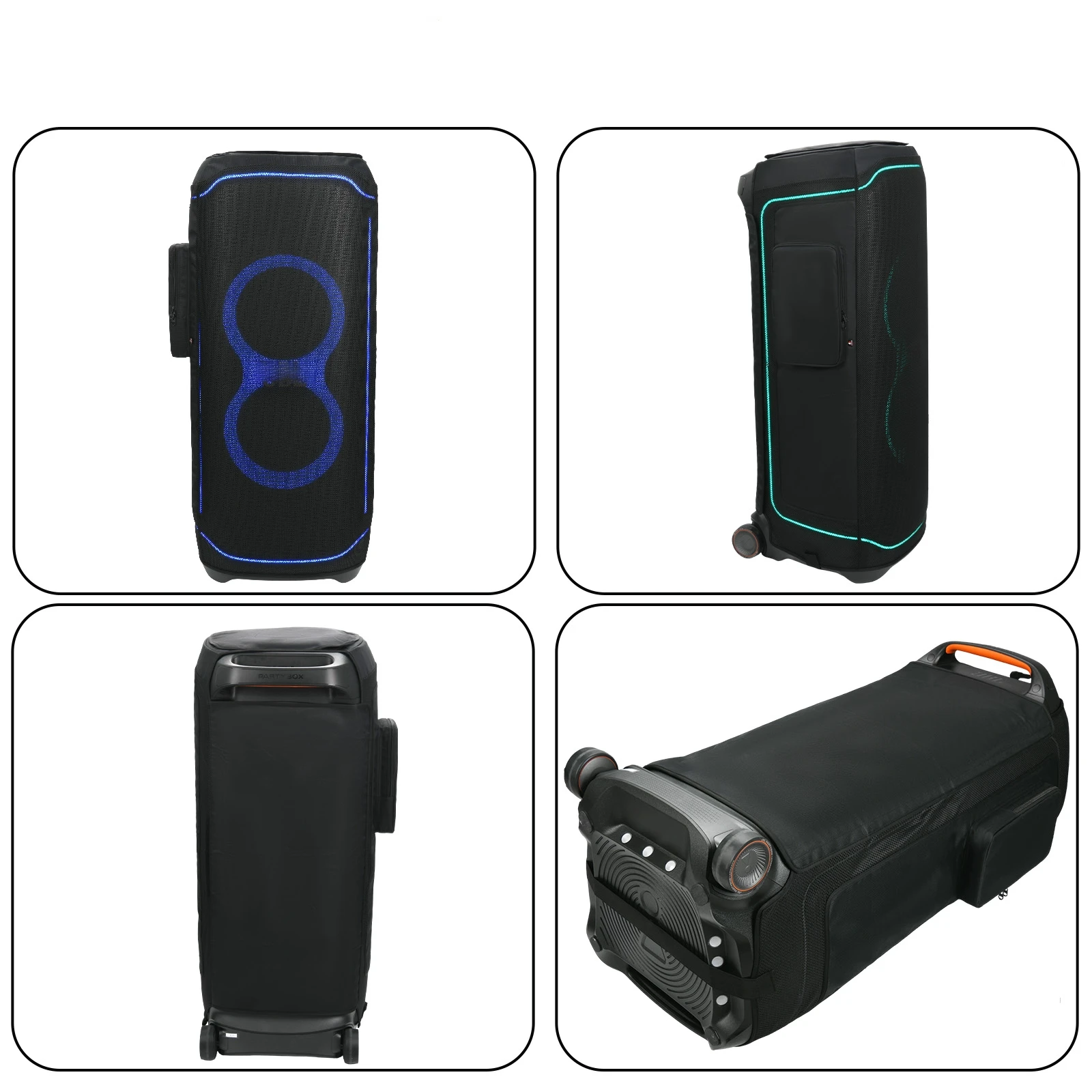 Nylon Mesh Protective Cover for JBL PartyBox Ultimate Speaker Speaker Dust Cover view 5