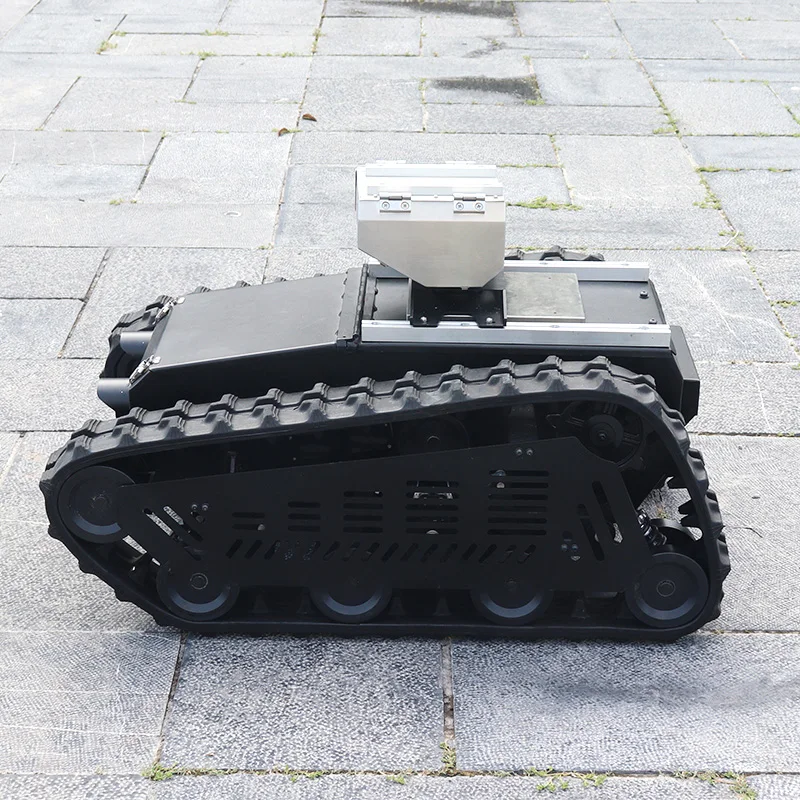 Large Tank Chassis Survey Robot for Construction Layout, Mapping and Site Measurement Applications
