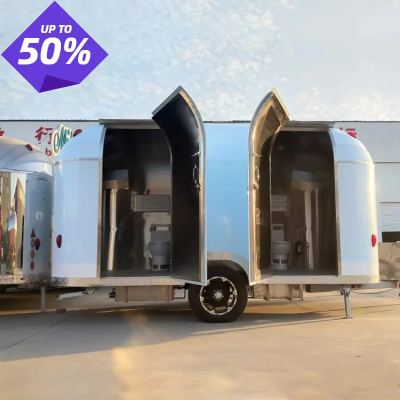 Customized Mobile Toilet Trailer Portable Restroom Cabin Flush Toilet Trailer Outdoor Event Wedding Rental Use