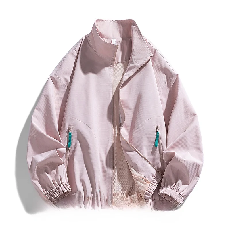 

Свободный крой для занятий спортом на открытом воздухе, воротник-стойка, ветрозащитный, повседневный, полиэстер, нейлон, волокно Cosite, водонепроницаемая, с воротником-стойкой, молодежный...