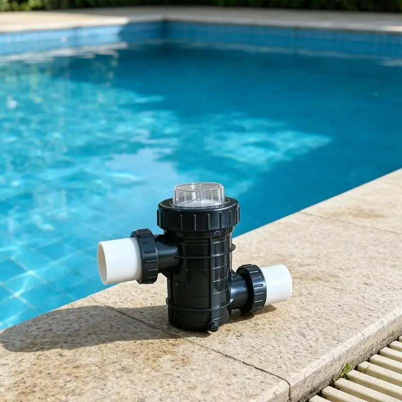 Easy To Install Plastic Swimming Pool Filter Ensures Clean Water Extends Equipment Longevity Great for Pool Managers