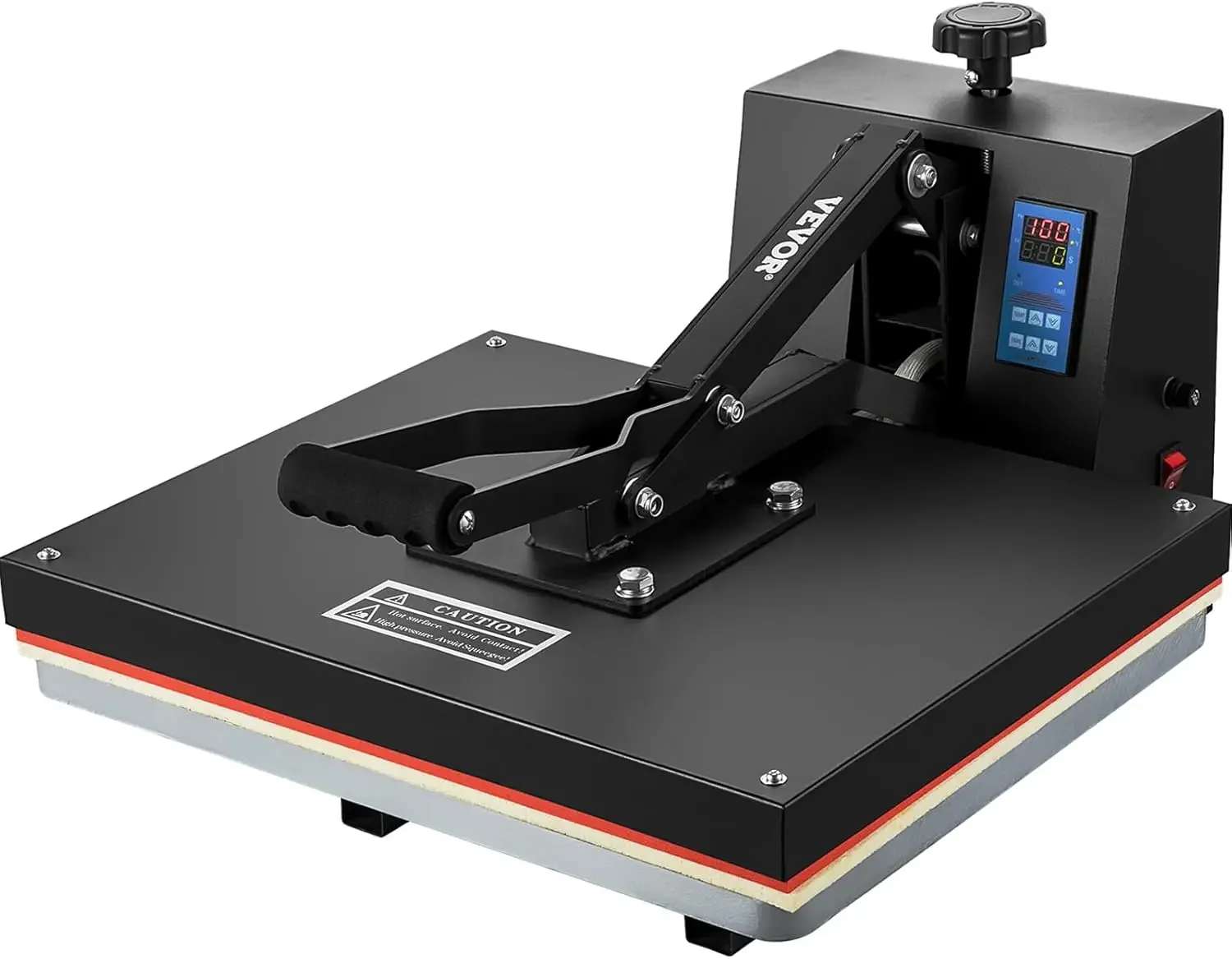 16x20 Heat Press, 1700W High Pressure Clamshell Heat Press Machine for T Shirts, Large Professional Digital Control Heat Transfe