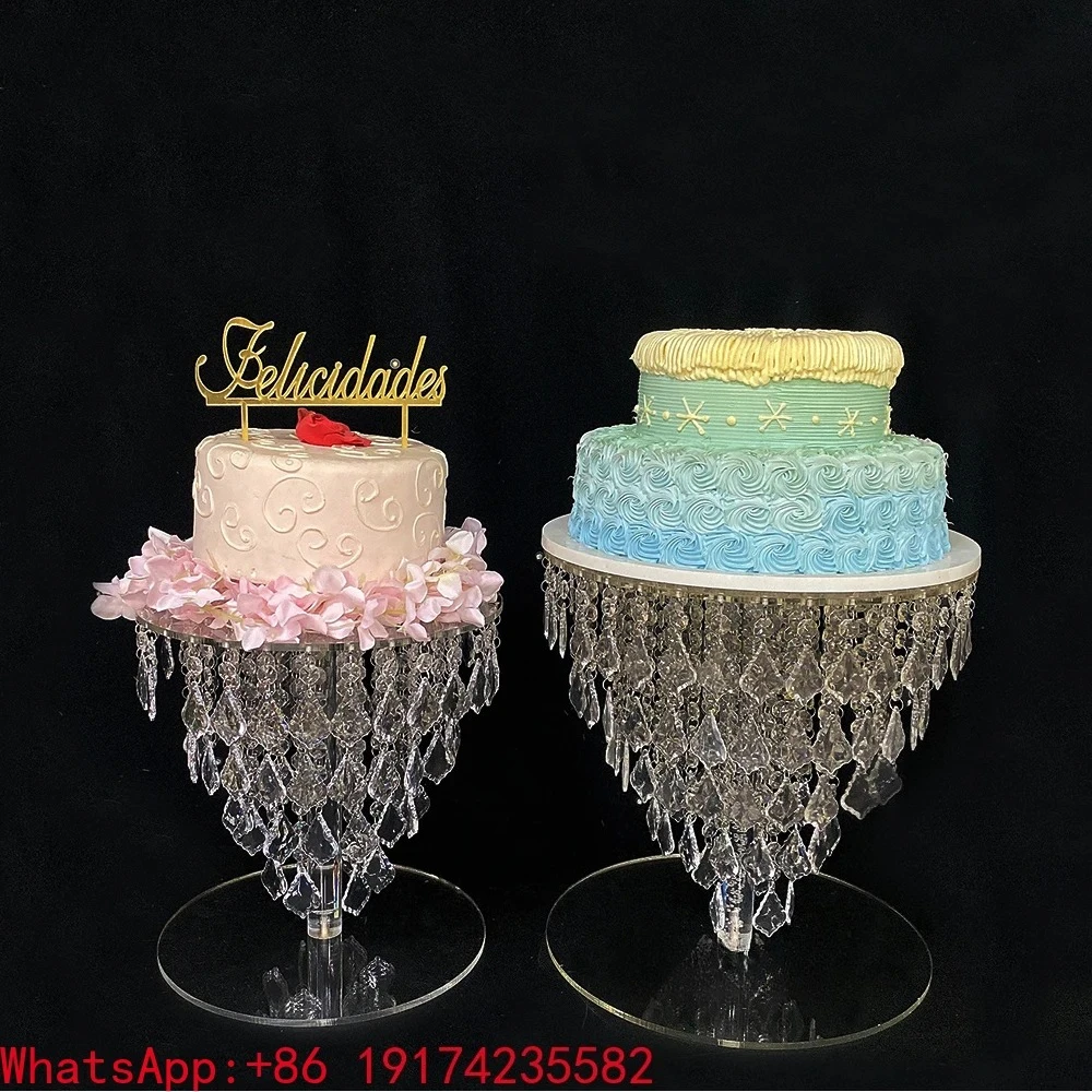 

Acrylic Crystal Transparent Cake Tray Pastry Fondant Afternoon Tea Snack Stand