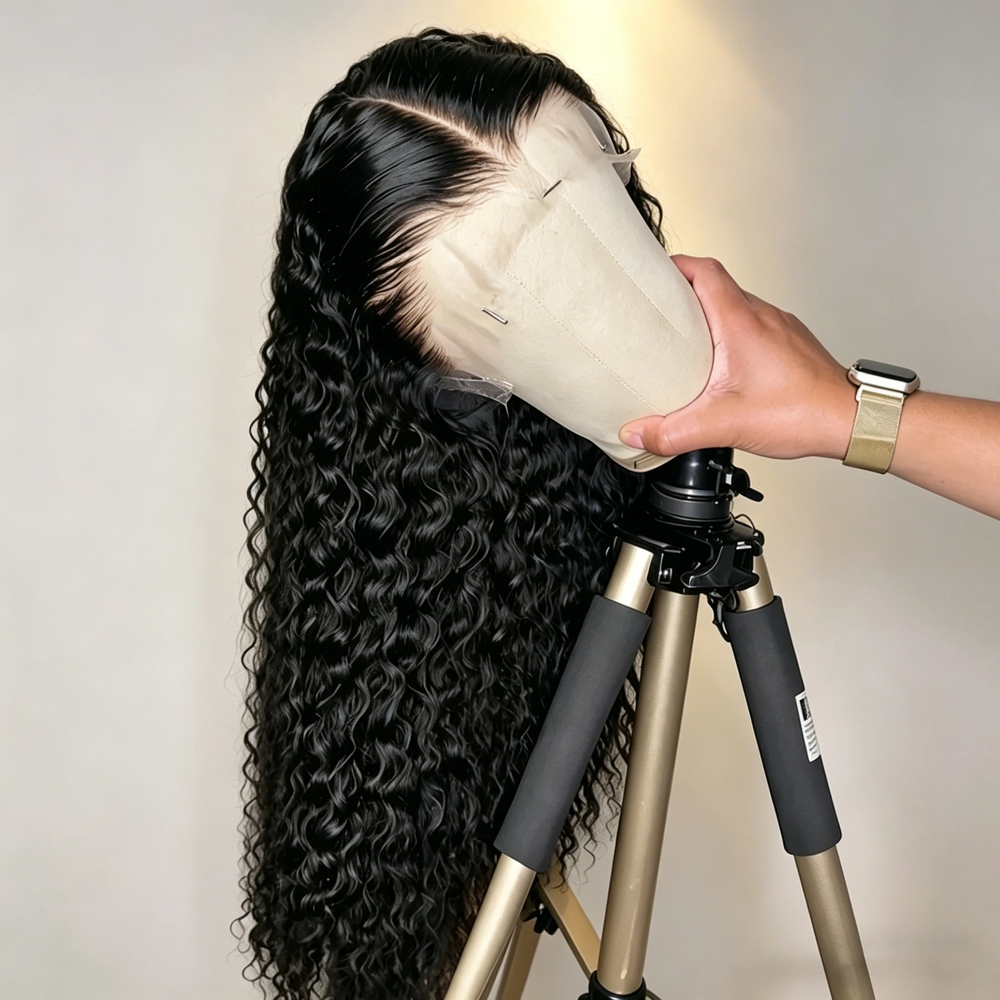 

40-дюймовый парик из бразильских натуральных волос Deep Wave, 13x4 13x6 HD Lace Front, для женщин, плотность 250%, с естественной линией роста волос