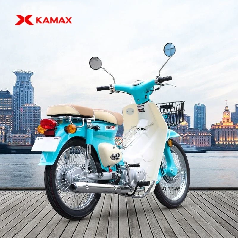 KAMAX 4 จังหวะ Cub 110cc รถจักรยานยนต์วินเทจ รถจักรยานยนต์อื่นๆ Mini Moto Underbone 110cc รถจักรยานยนต์ใหม่