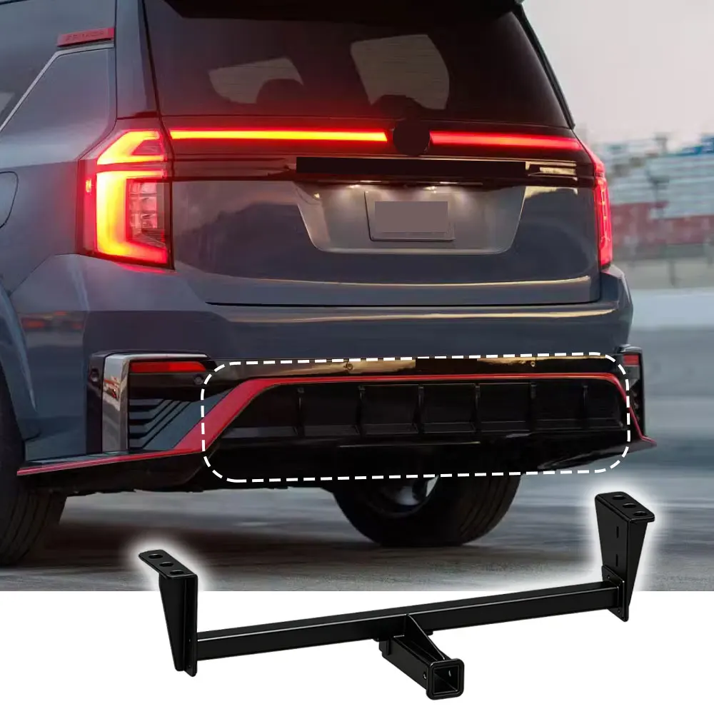 Rear Trailer Hitch fits for Nissan Patrol Nissan Armada Y63 2025 2026 Heavy Duty Class 3 Tow Hitch with 2 Inch Receiver