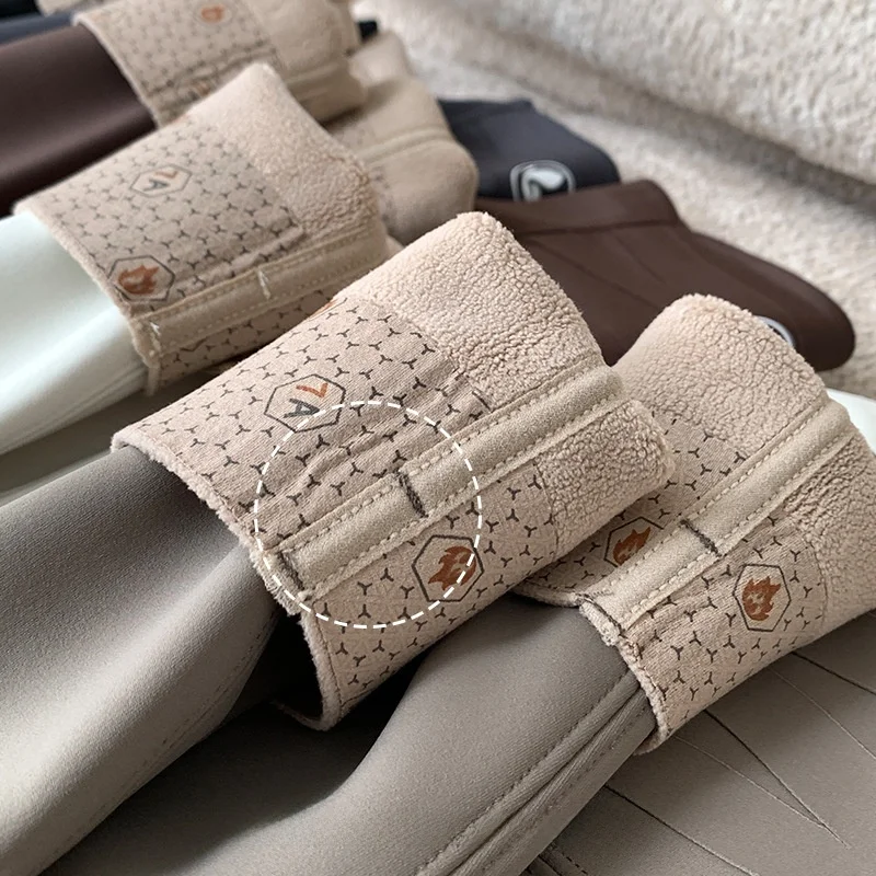 กางเกงโยคะเอวสูงสำหรับผู้หญิง รุ่นใหม่ล่าสุดสำหรับฤดูใบไม้ร่วง สไตล์ลำลอง ความยาวเก้าส่วน ดีไซน์สีเนื้อ ช่วยกระชับหน้าท้อง