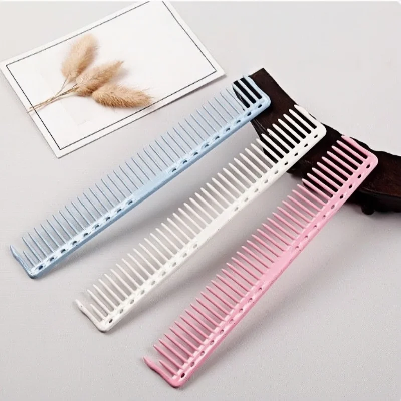 Anti Static Wide Dense Teeth Dual Use HairdressingComb Barber's Specific Cutting Comb Sharp TailComb BarberShop ToolsAccessories