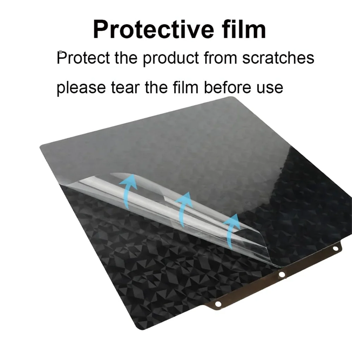 Build Plate for Adventurer 5M Pro Double Sided Textured PEI Sheet and Smooth PEO Steel Sheet Bed (PEO+PEI)