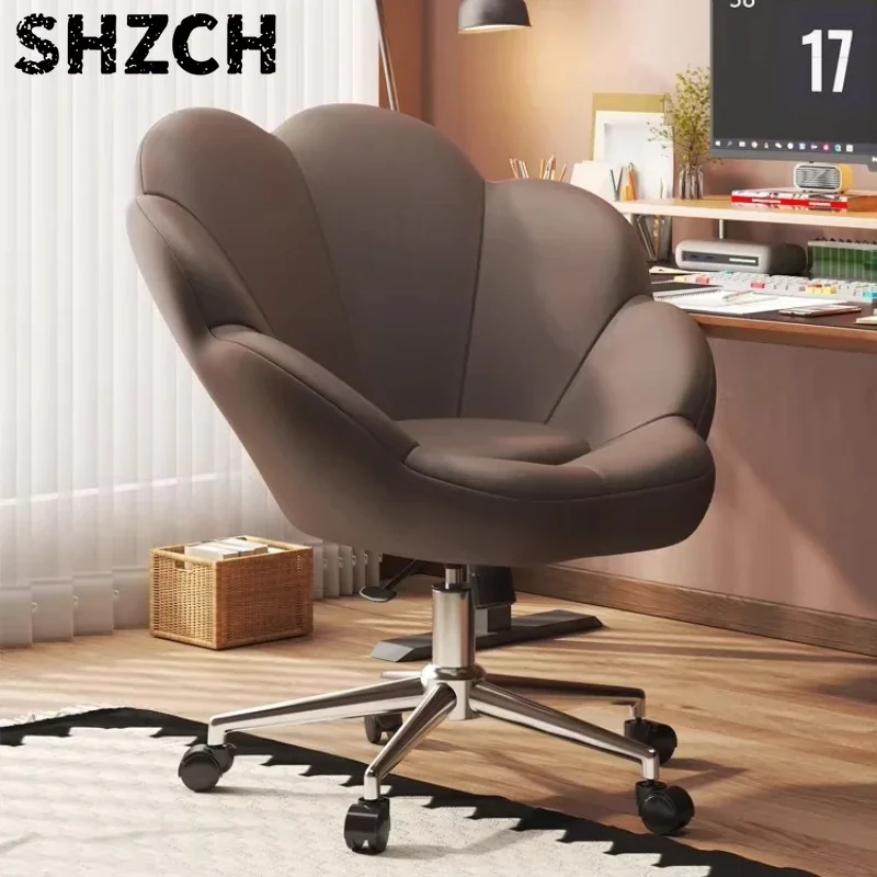 computer chair Home office chair comfortable sedentary bedroom girl makeup stool living room backrest chair
