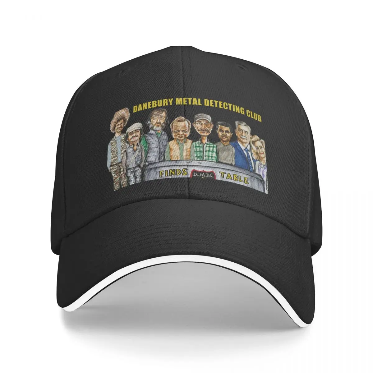 Detectorists - characters D.M.D.C. Baseball Cap Rave Hat Luxury Brand Women's Beach Visor Men's