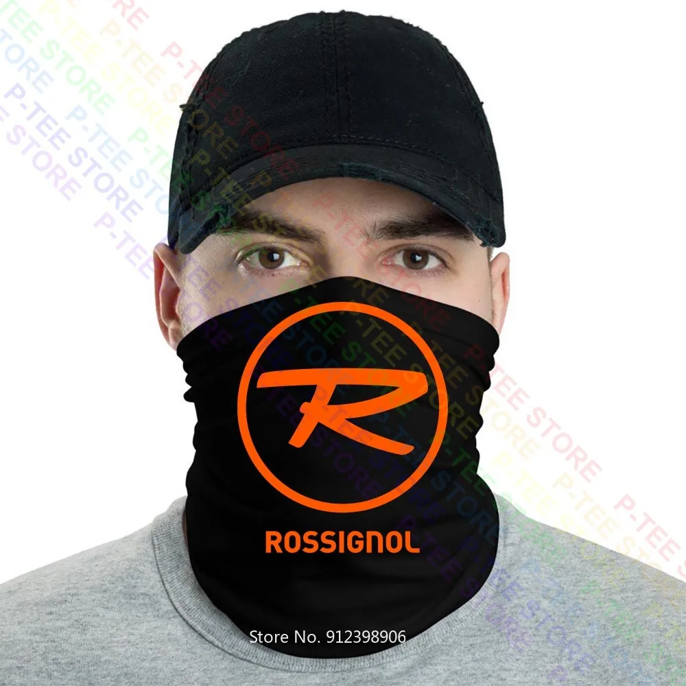 Skis Rossignol Hero Athlete Fis Skis Black Bandana Mask Scarf Neck Gaiter Mouth Cover