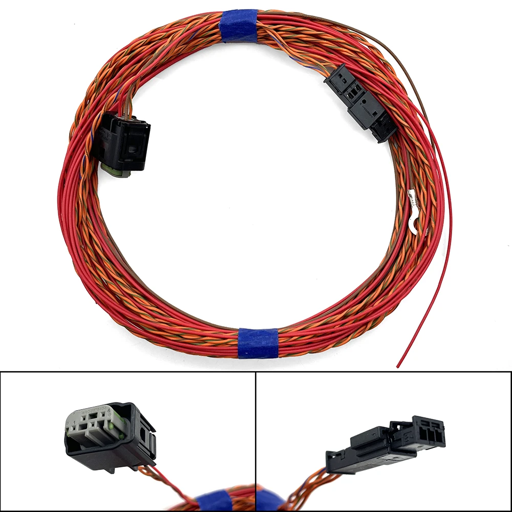 System monitorowania ciśnienia w oponach ostrzeżenie złącze do wiązki kablowej do VW Passat B6 B7 B8 CC GOLF 6 7 Jet ta Tiguan TMPS TPMS
