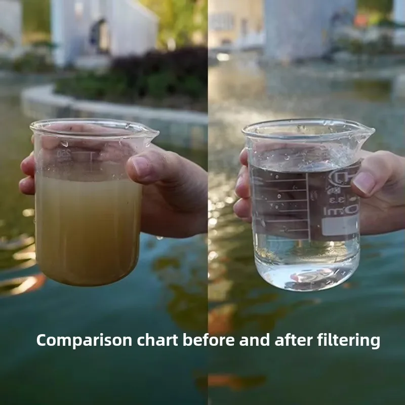 Outdoor Water Purifier Portable Hand Pressure Filter Individual Field Camping Vehicle Survival Drinking Water Ultra Filter image 5