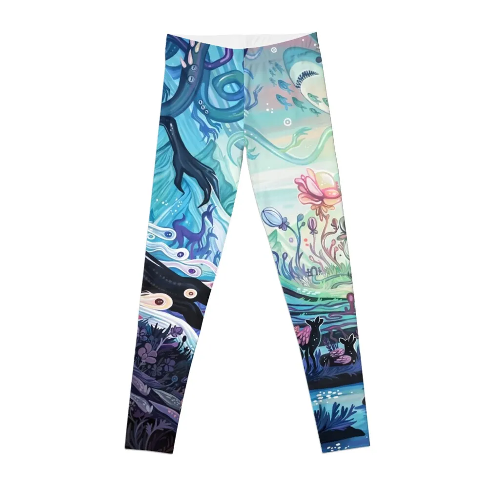 

Vivid Dreaming (Left Version) Leggings Women's sports pants gym sportswear woman Womens Leggings