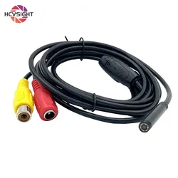 Waterproof  Analog  Camera Detect With RCA Cable 1M-5M Mini Size 5.5mm AV Mini Endoscopic Camera