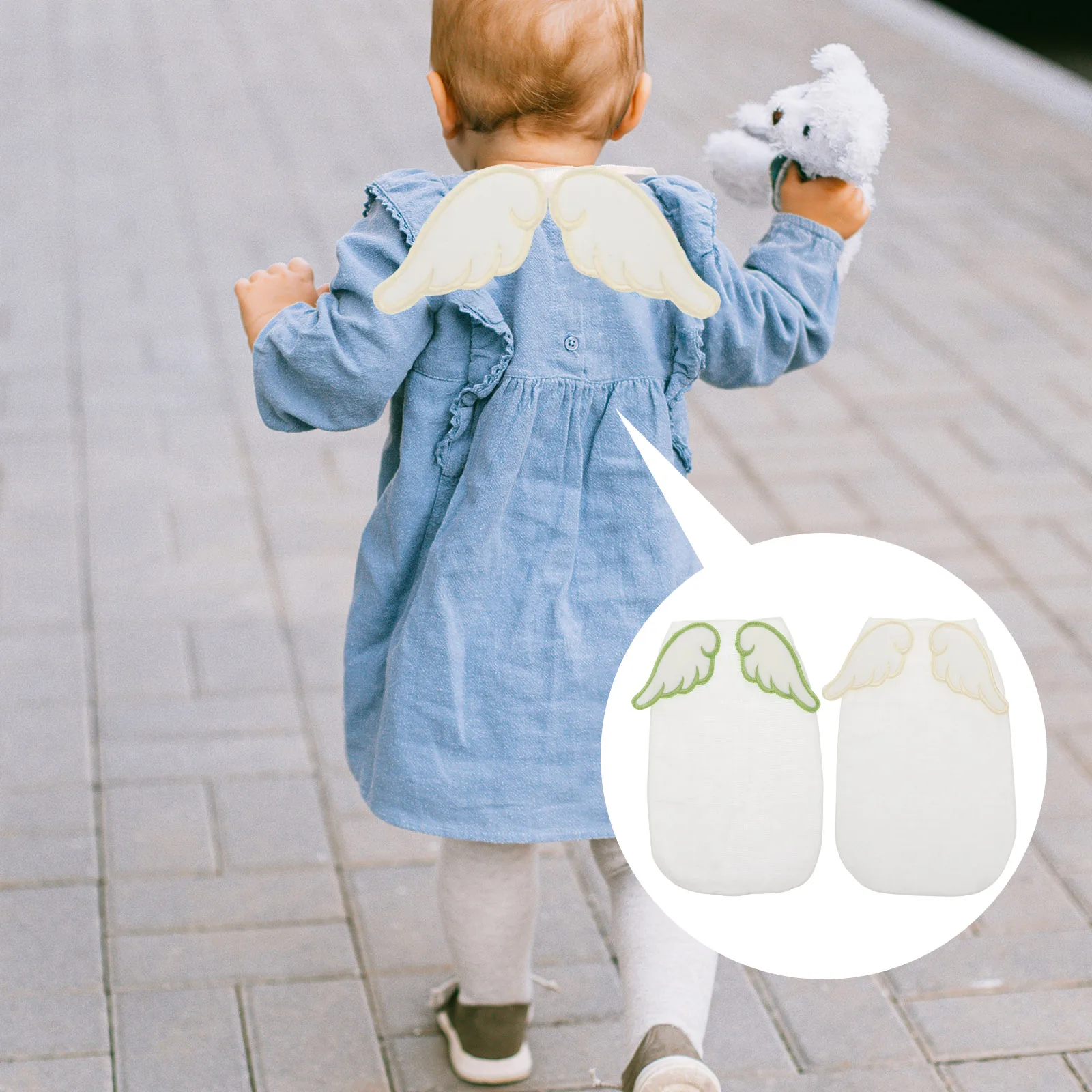 

2pcs Baby Cotton Sweat Towel Towels Cotton Absorbent Multi layered Large Green Beach Gym Kindergarten Home Textile