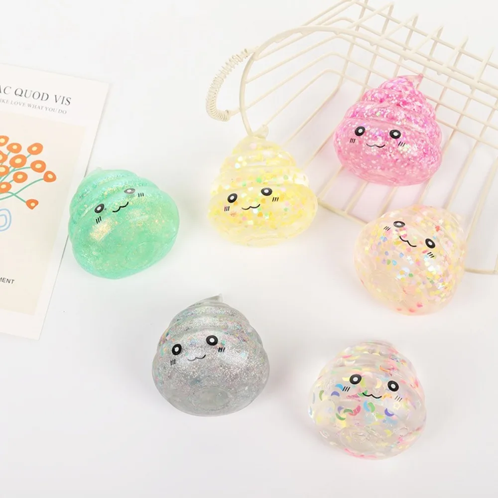 Magic Slow Rebound Poo Maltose Pinch Gift Blingbling Poo Squeeze Toy Soft Relief Relax Toys