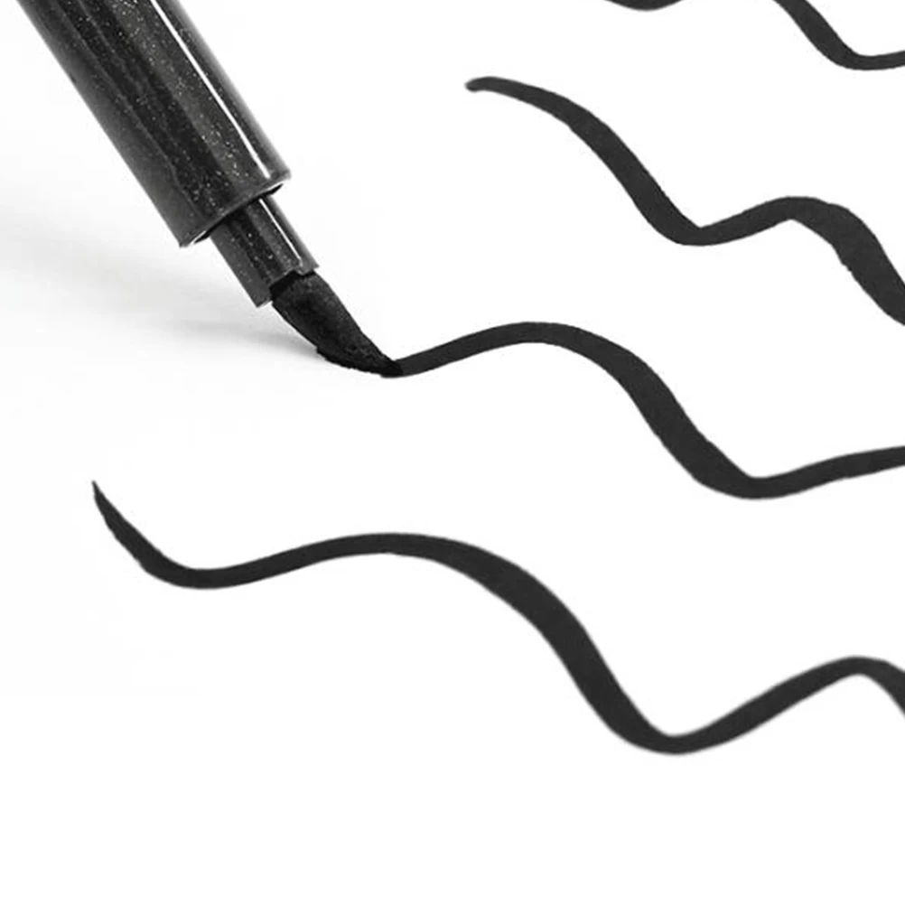 

4 Pcs Calligraphy Pen Lettering Very Fine Chinese Brush Markers Black Pens Japanese
