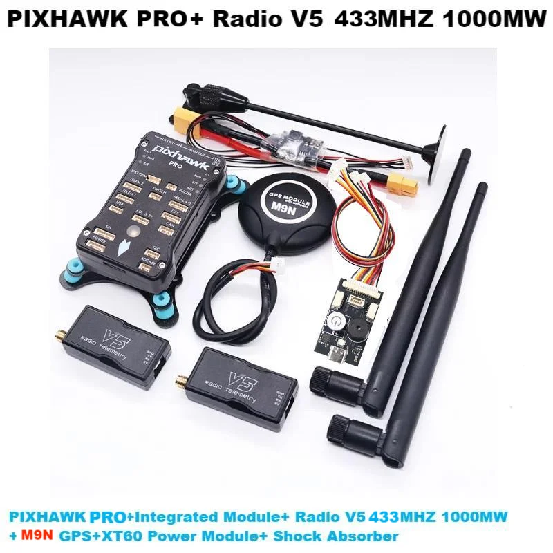 Pixhawk PX4 PIX PRO Pilota automatico controller di volo a 32 bit con interruttore di sicurezza SD 4G Cicalino PPM I2C RGB RC Quadcopter Ardupilot