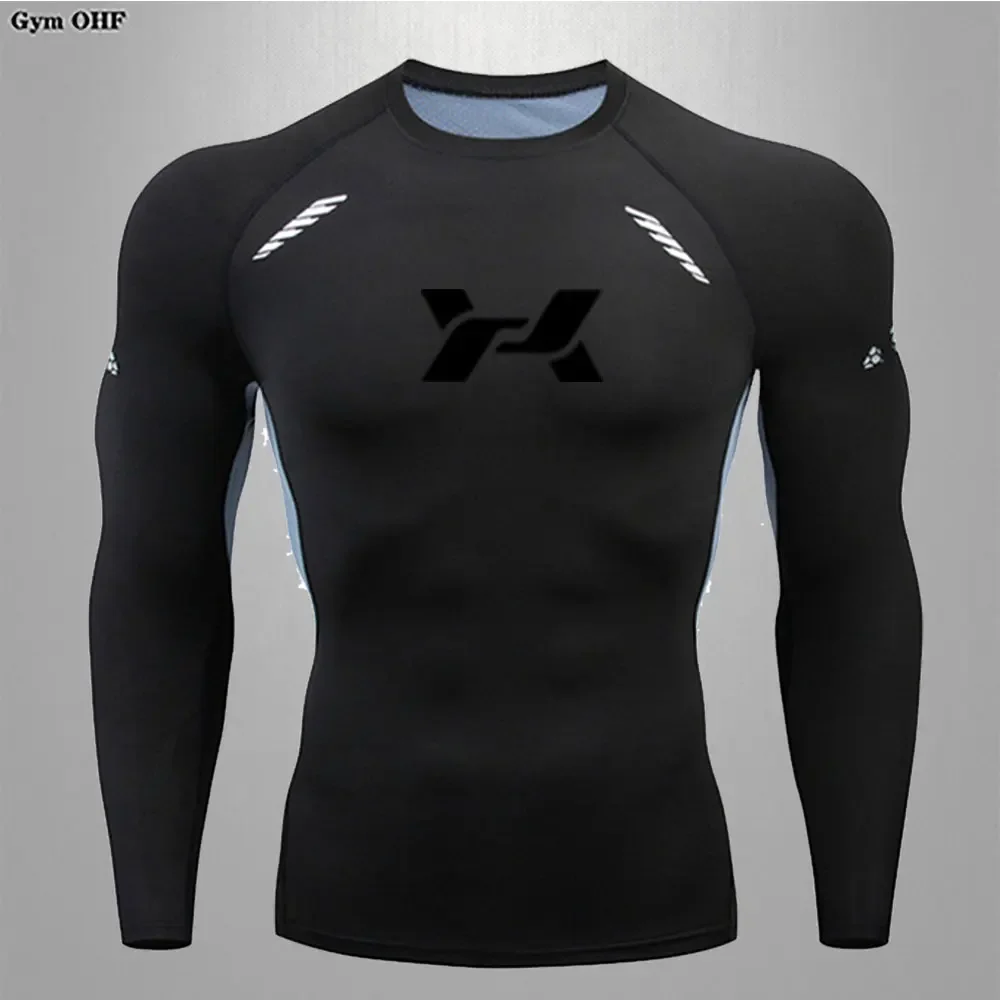 MenS Sports T-Shirt, Jogging, Running, Quick Drying, Fitness Gym, Dry Fit Tight Training Suit Ccm Graphic t shirts men Baki Lulu