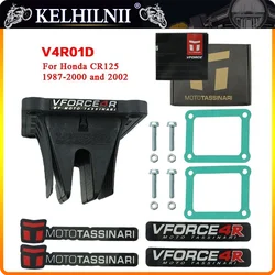 For Honda cr125r nsr125 1987-2000 2002 Reed Valve Cage System V Force CR NSR 125 Motos V-Force Delta 2 NSR125 CR125 Reed Valve