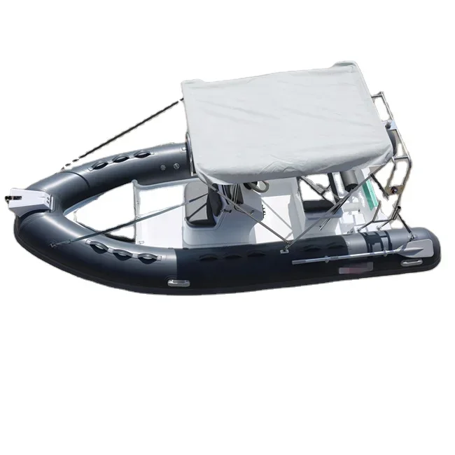 2026Luxury PVC/Hypalon Rib Boat With Trailer CE Certified For Transport Patrol Fishing Sports Leisure Entertainment