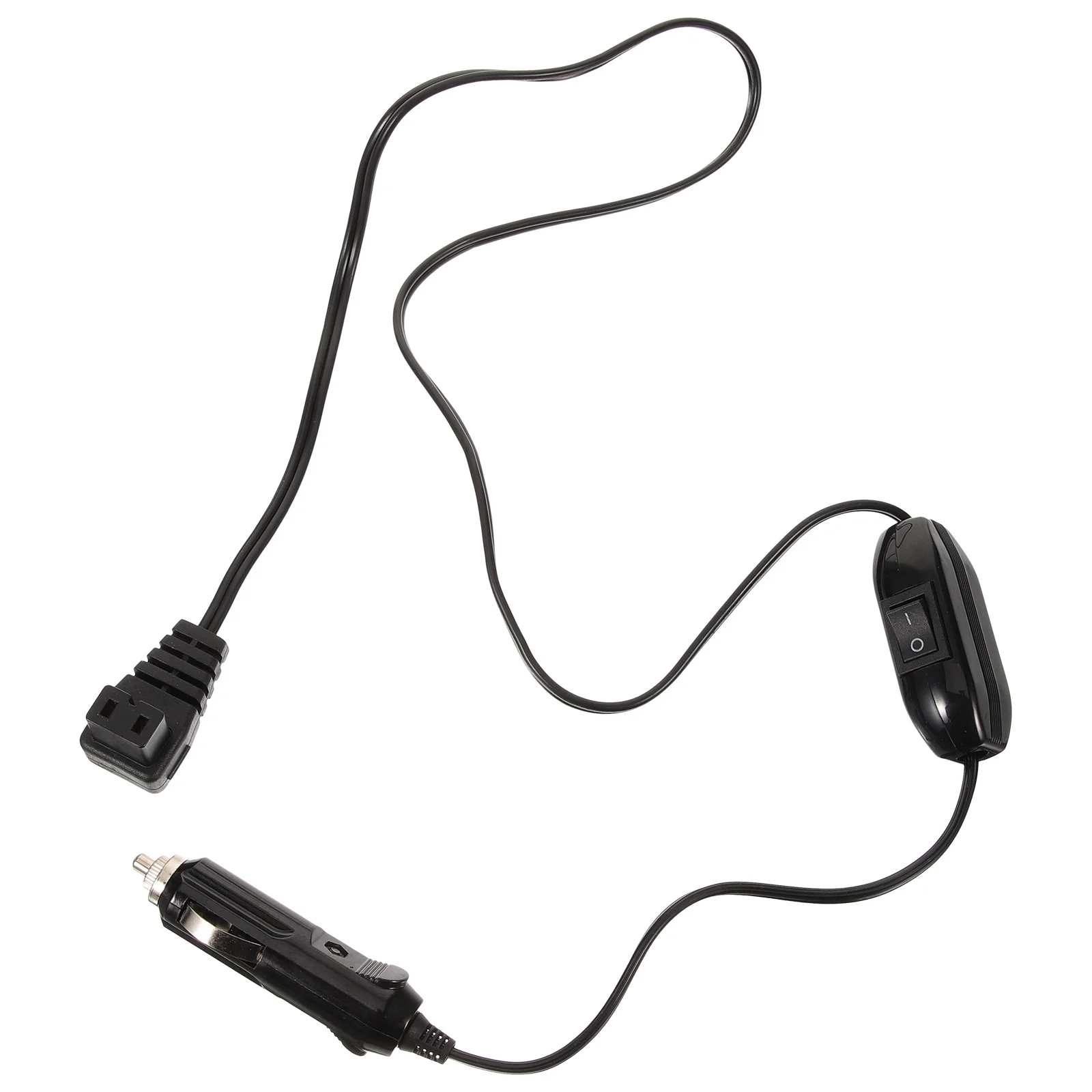 

Car Fridge Power Cable PVC Copper Mini Fridge Power Cord Plug to Play Stable Output Safe Use for 12V Car Refrigerator Adapter