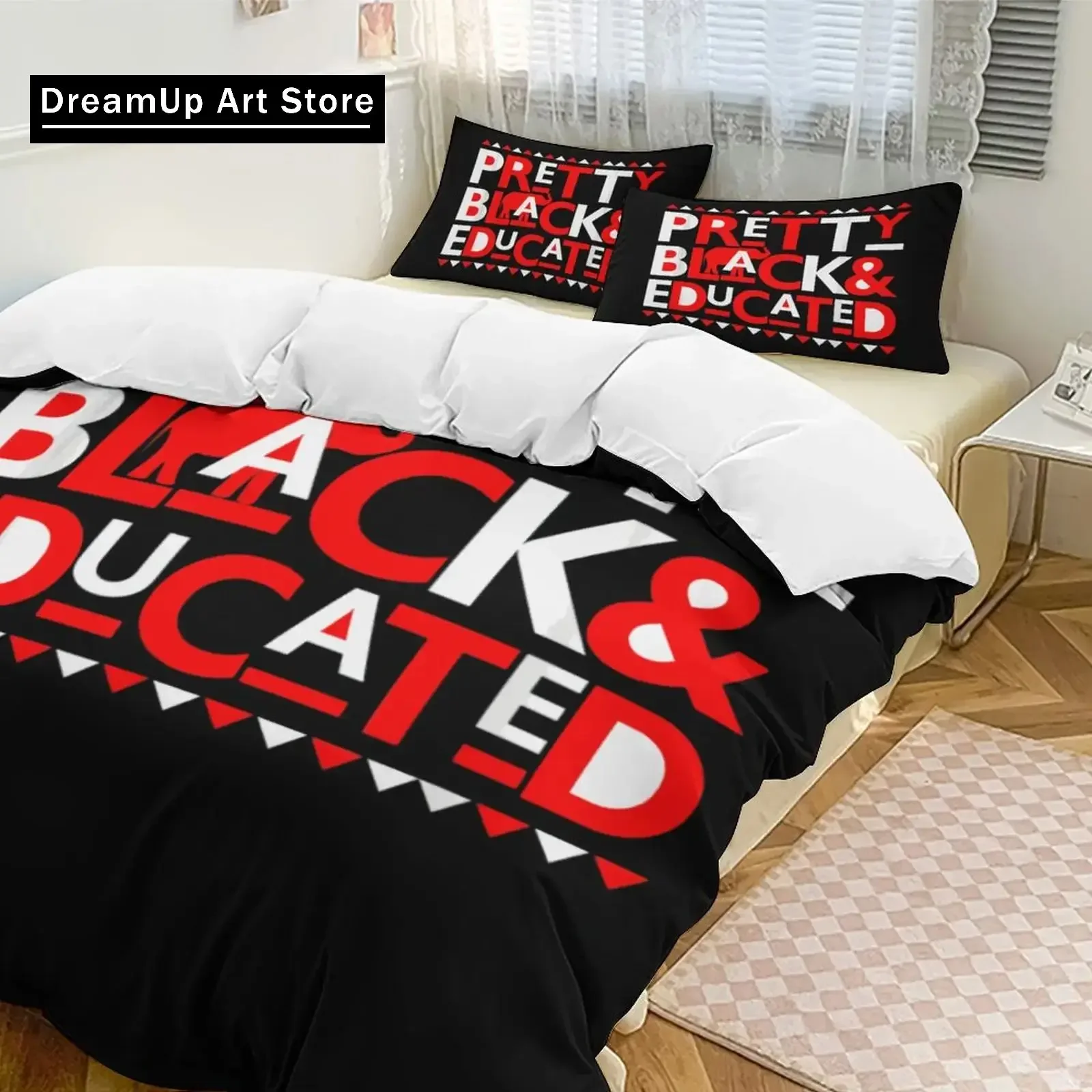 Delta sorority sigma theta dst conjunto de cama meninos meninas gêmeo rainha tamanho completo capa edredão fronha cama quarto adulto