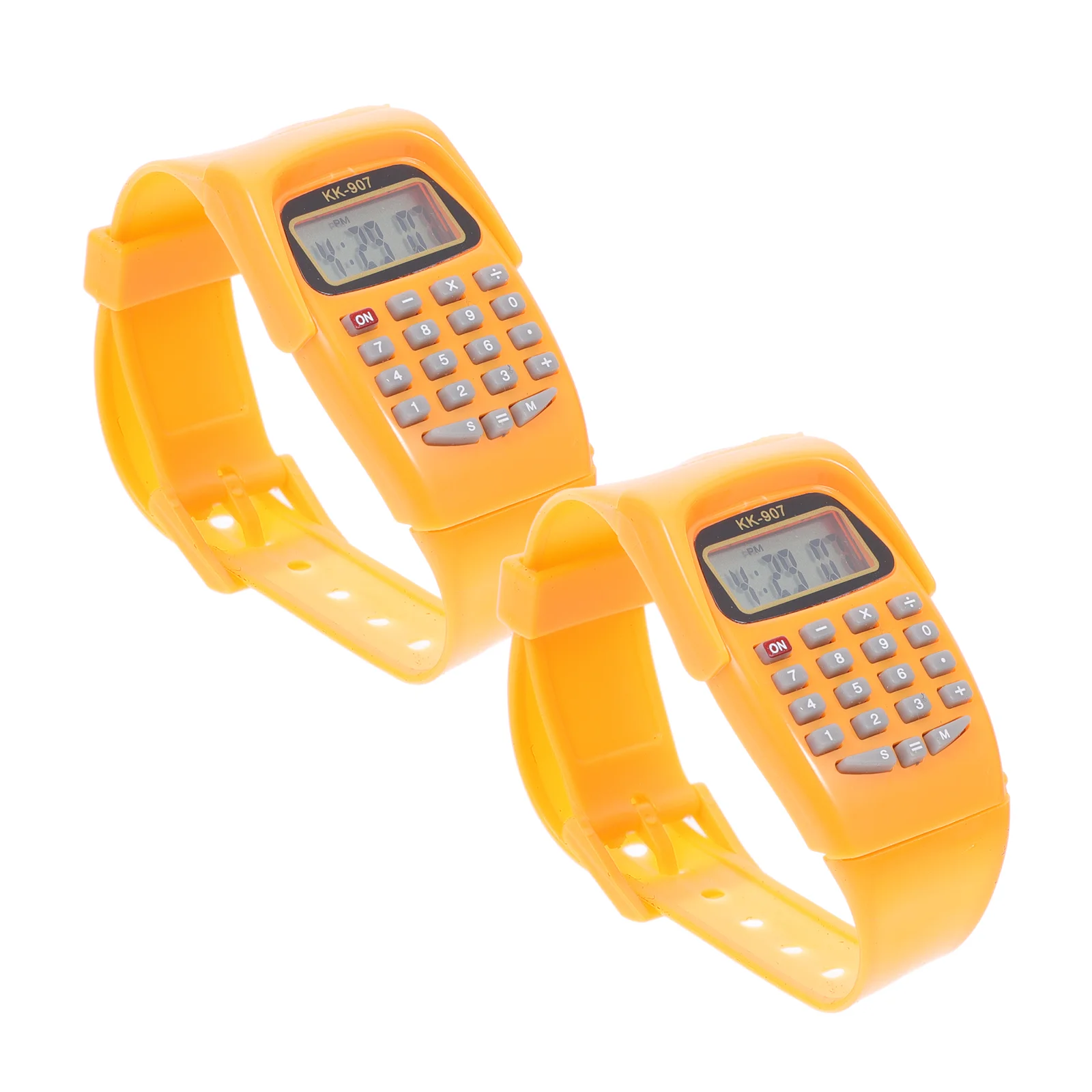 2 pièces calculatrice montre-bracelet calcul pour enfants enfants montres Portable enfant en bas âge numérique