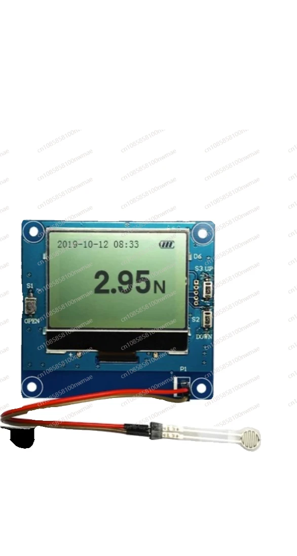 Thin Film Pressure Sensor Detection and Display Module AD Value Digital display Curve, module 500G 2/5/10/20KG