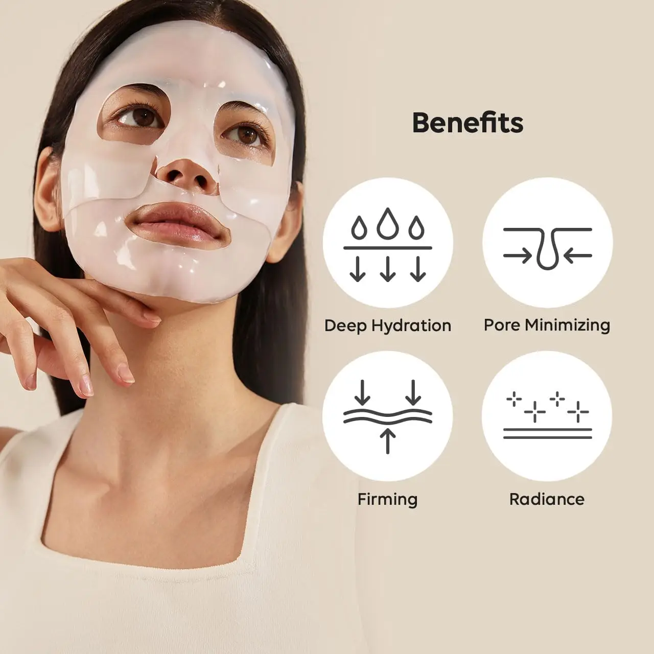 BIODANCE Bio-Collagen Real Deep Mask Moisturizing Hydrogel Face Collagen Sheet Mask Deep Bio Collagen Mask For Sleeping