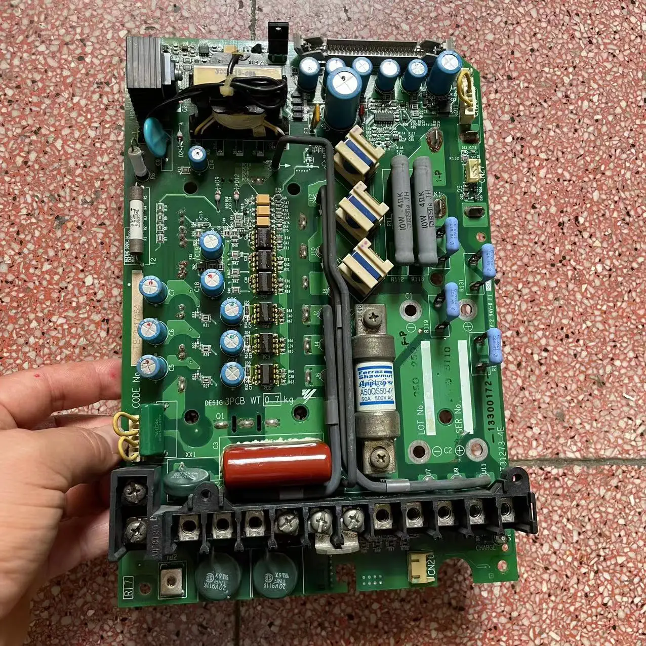 ETP617155 Yaskawa inverter F7 with module 11KW main E7 power board drive board YPHT31522-3A