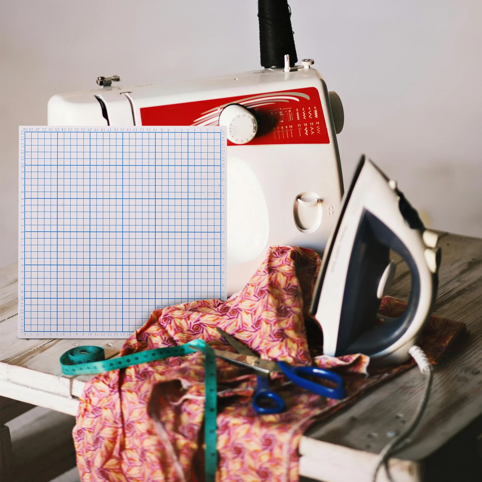 

32X32X0.6Cm High Hardness Cutting Mat For Fabric Cutter Precision Grid Sewing Machine Replacement Cloth Art Mat Portable