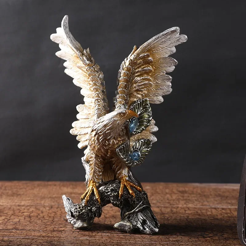 

Grand Exhibition Resin Eagle Decoration Office Owner Table Home Decoration Store Gifts Sculpture Modern Art Garden Statues Angel