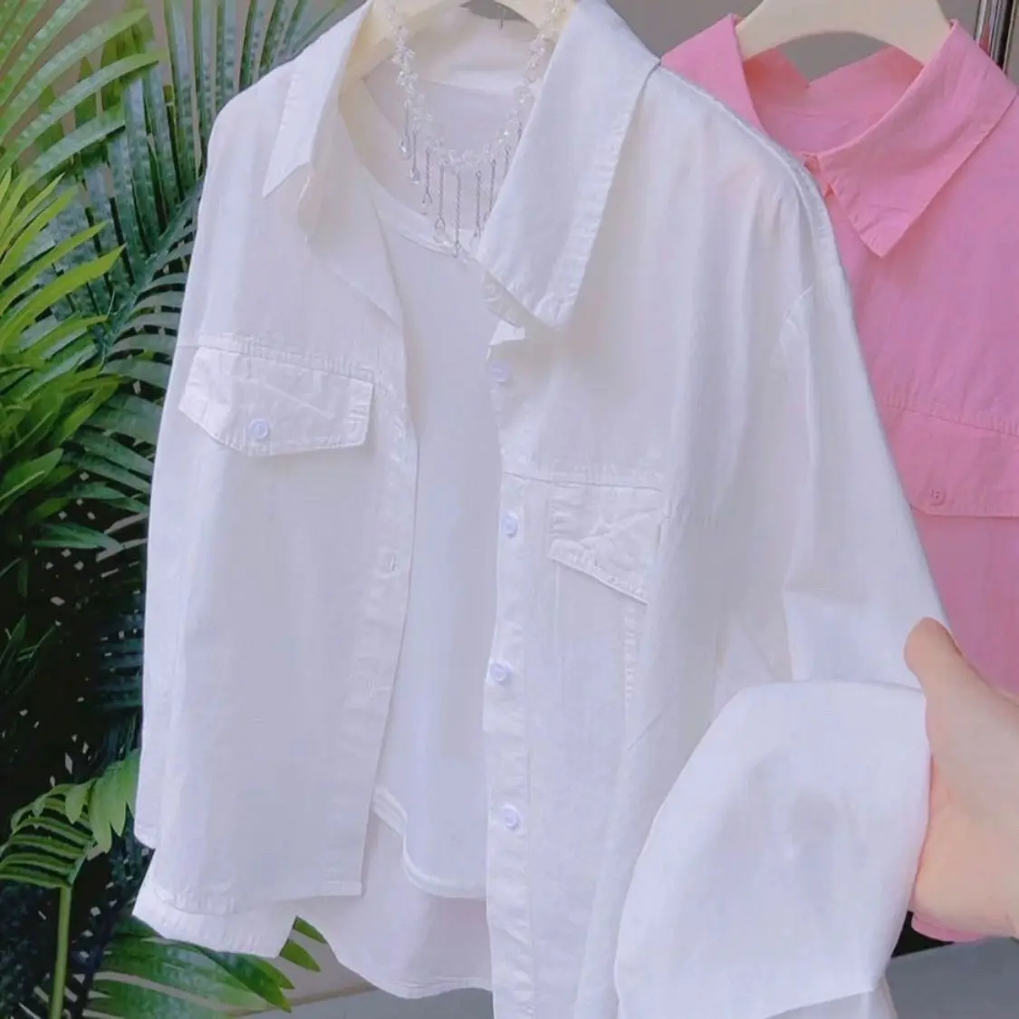 White cotton