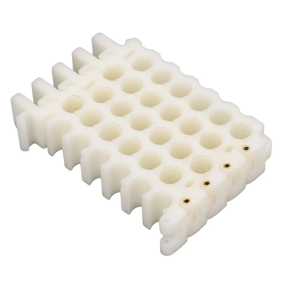 

9mm Hole Cable Dresser 6x4 Holes Portable Network Cable Management Lightweight Space Saving Cable Bundler Tool Cable Management