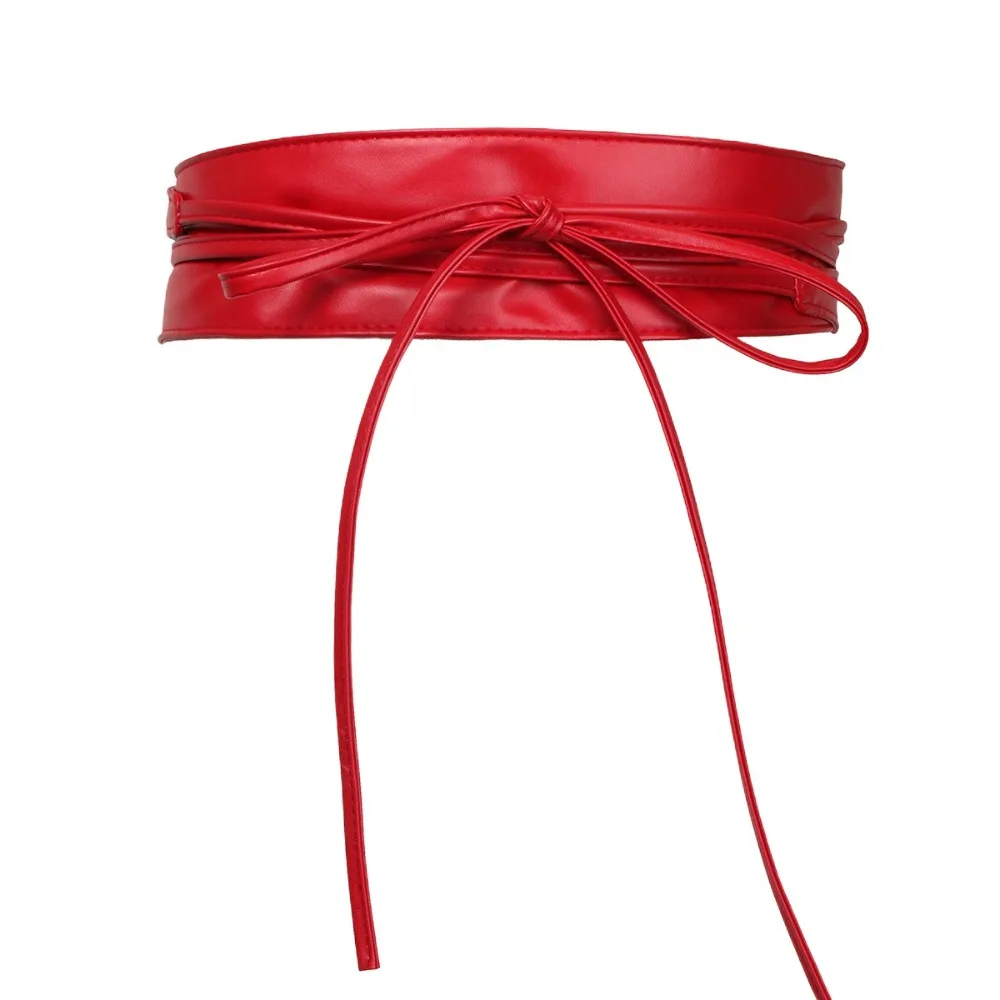 

Универсальный широкий пояс для женщин, мягкие корсетные ремни из искусственной кожи, регулируемые облегающие женские ремни для свитера, пальто, куртки