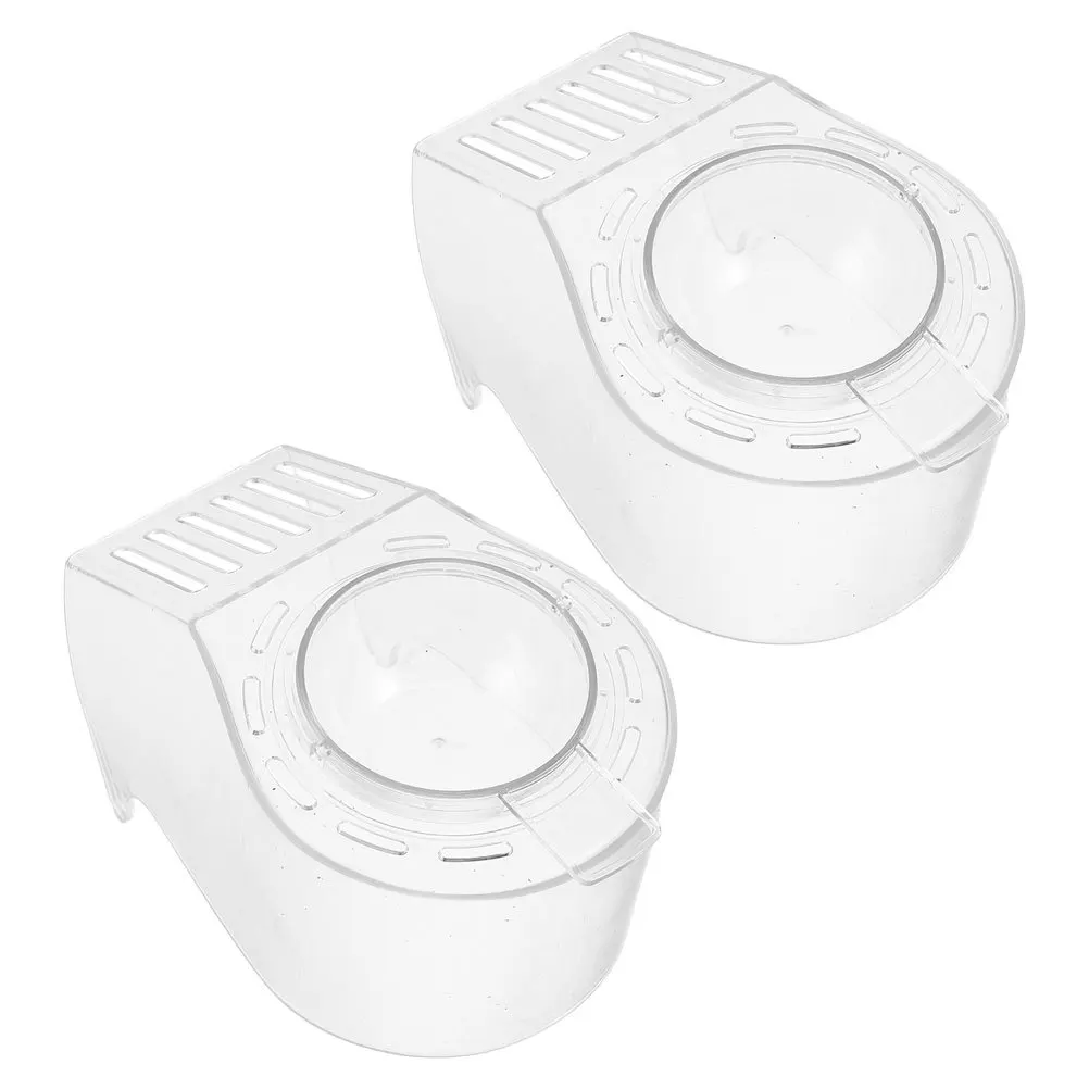 

2Pcs Popcorn Machine Lid Cover Replacement Heat Resistant Acrylic Splash Proof Household Popcorn Maker Accessory