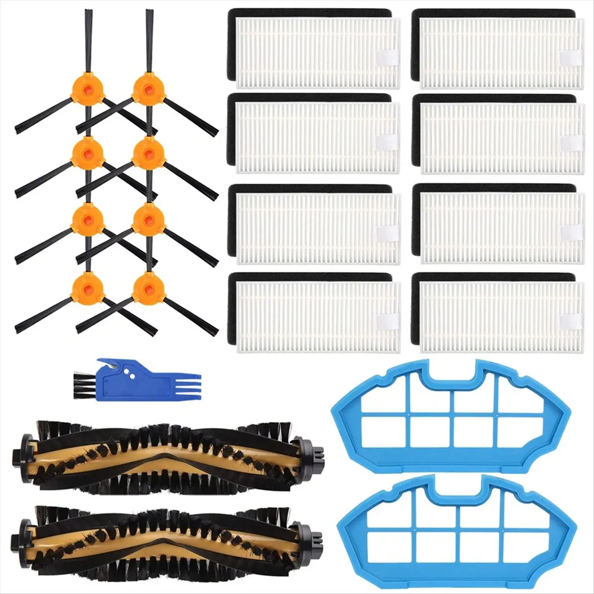 2026 Trend HEPA Filter Main Side Brush Set for N79S N79 Accessories Robot Vacuum Cleaner Replacement Consumables