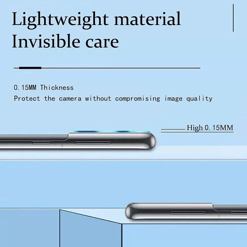 Lens Protector Film For Motorola Razr 40 Ultra Clear Ultra Slim Camera Cover Tempered Glass Camera Protective Film Anti-fall