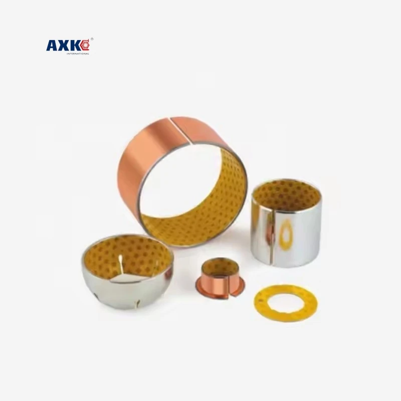 SF-2 Inner Diameter 8/10/12/14/15/16/18 Boundary Lubricating Bearing Compound Copper Sleeve With Pitting Point Bushing
