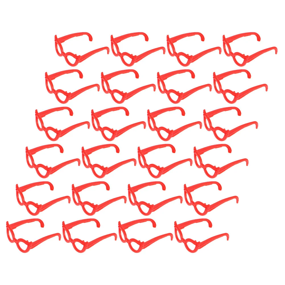 

60 Pcs Mini Glasses Accessories for Kids Toy Plastic Small Sunglasses Props Fashionable Craft Holiday Gift Simple