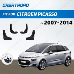 For Citroen Picasso 2007 2008 2009 2010 2011 2012 2013 2014 Mudguard Mud Flaps Guard Splash Flap Mudguards Fender Car Accessori