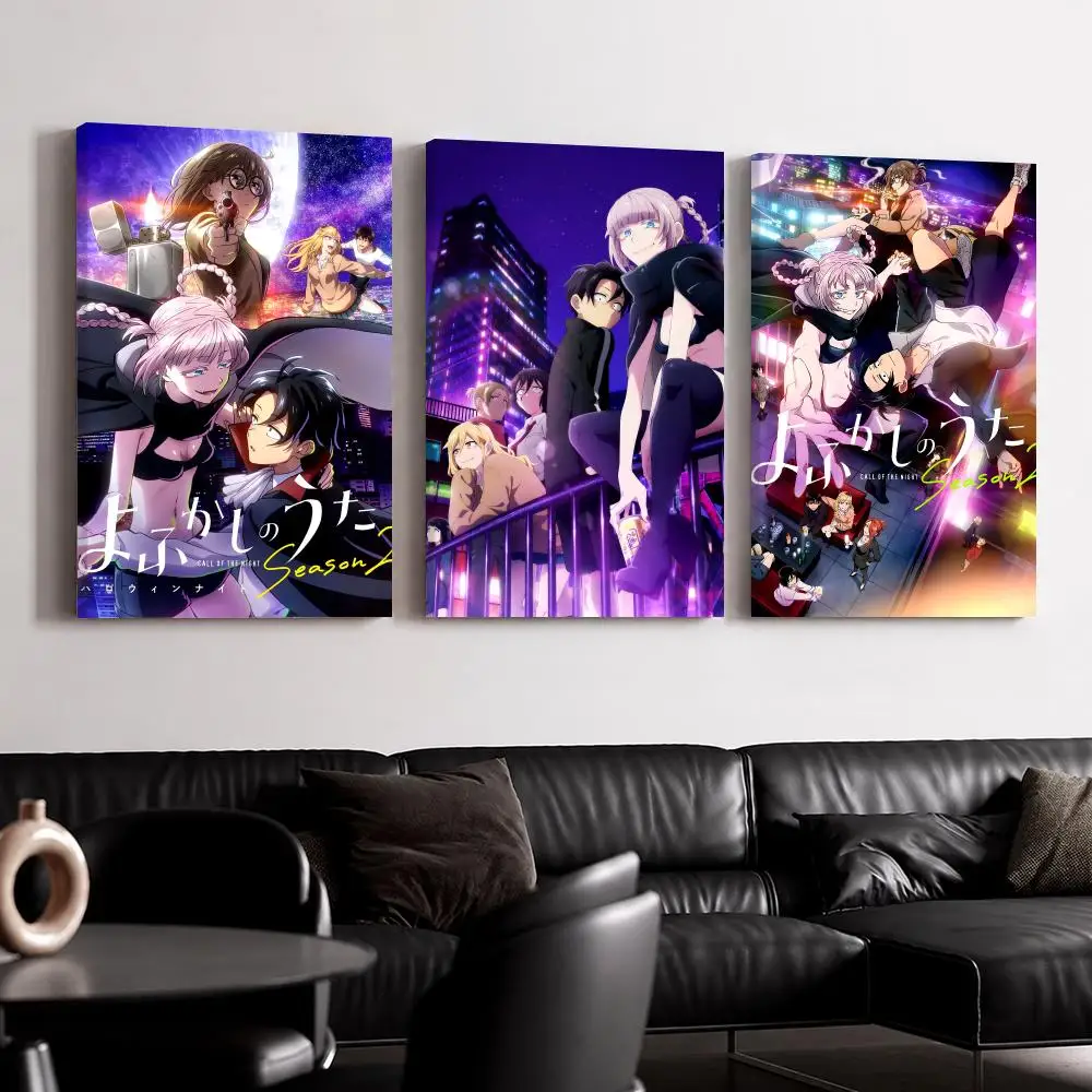Anime C-Call of the N-Night Framed Wall Painting Canvas Poster Ready to Hang Wall Art for Bedroom Living Room Home Decor Gift