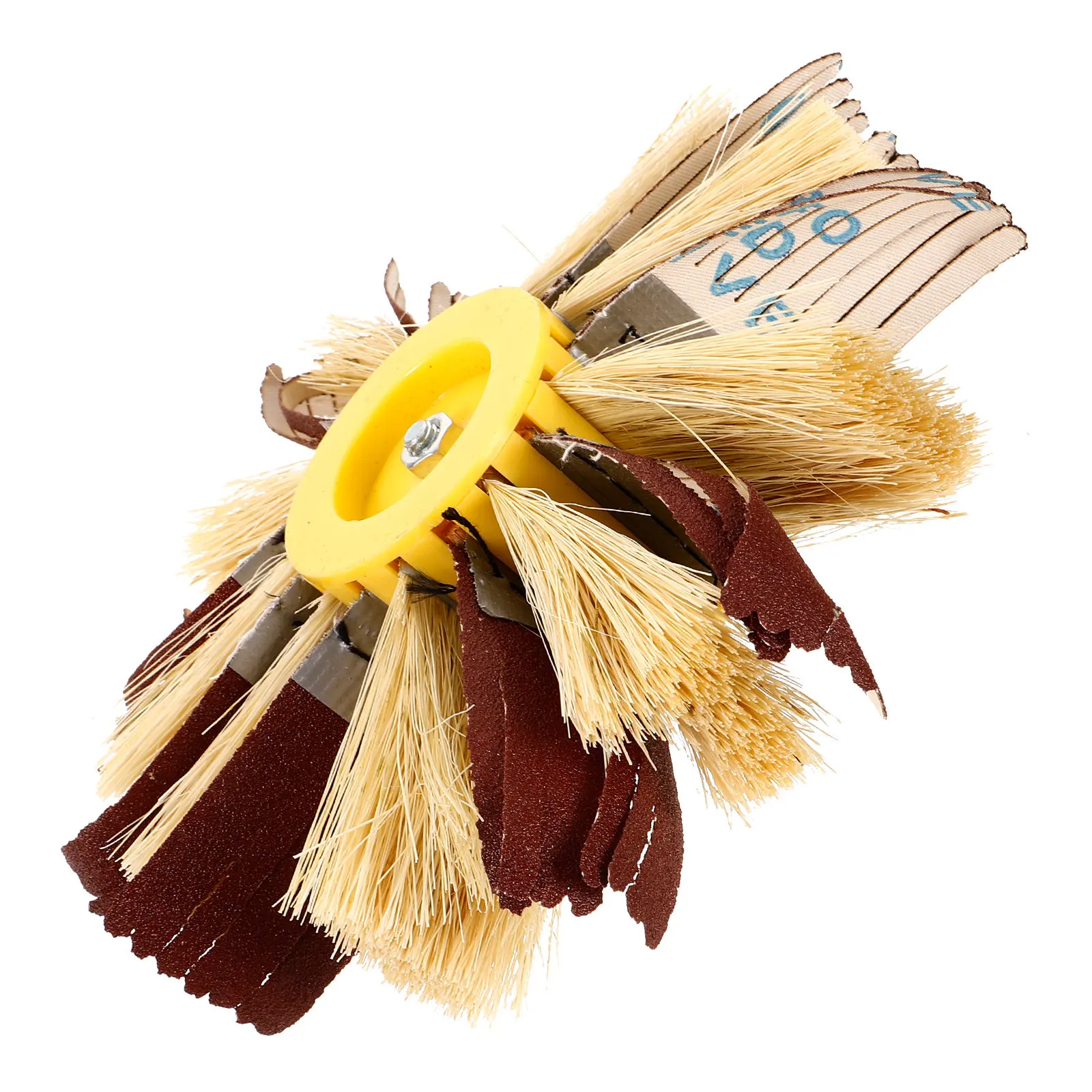 Sisal Fiber Sanding Drum Polisher Abrasive Buffing Wheel Drum Sander Rotary Tool Furniture Sanding Paper Heavy Duty Grit view 3