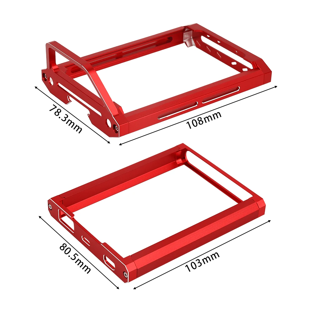 CNC Aluminum Transmitter Protector Frame Bracket Carrying Handle For Flysky NB4/Noble Lite/NB4 PRO Remote Control Upgrade Parts