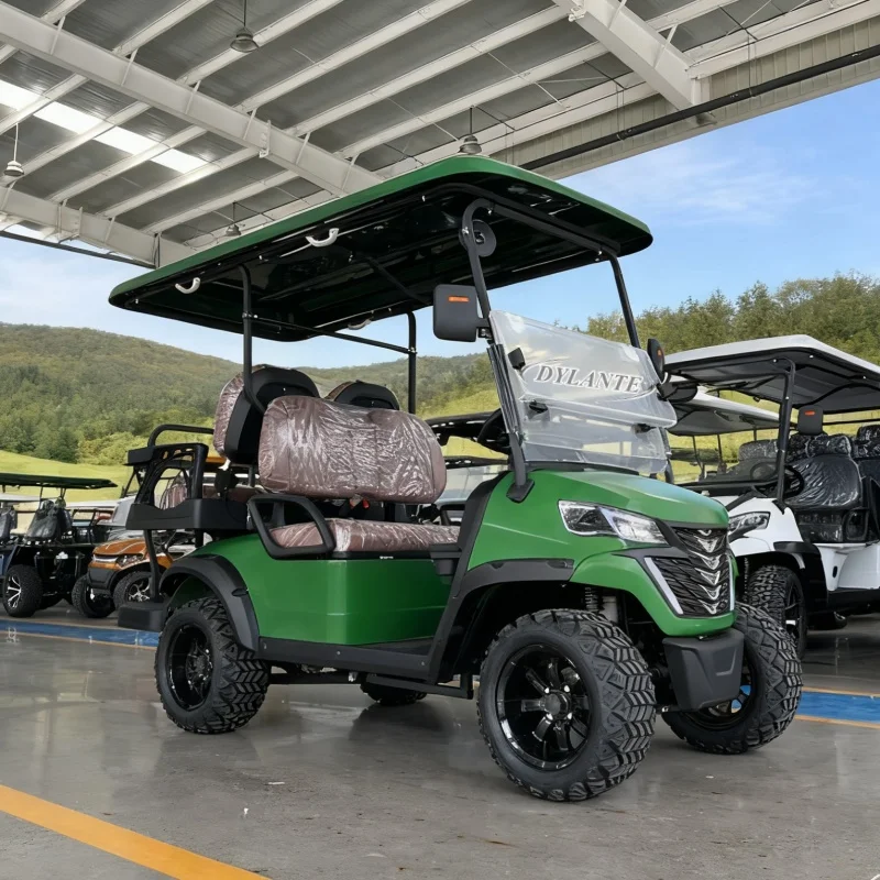 

Hot Selling Adult Electric Four Wheeler New Energy Vehicle Electric Golf Cart Suitable with 14-inch off road Tire